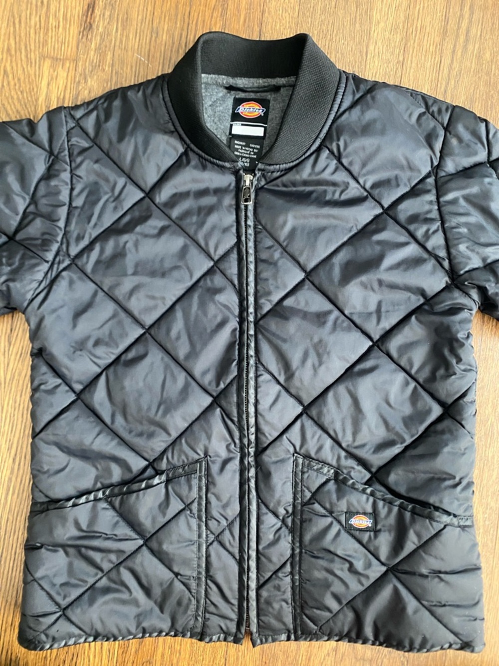 Dickies Quilted Bomber Jacket - Black